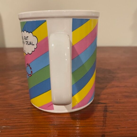 Vintage 1978 Enesco Garfield It’s Your Birthday "Big Fat Hairy Deal" Mug - Picture 5 of 9